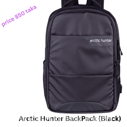 Arctic Hunter BackPack Waterproof Black